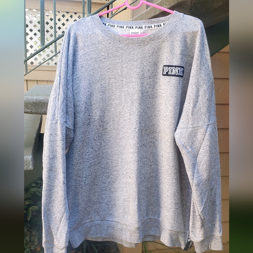 PINK Victoria's Secret Gray Sweater